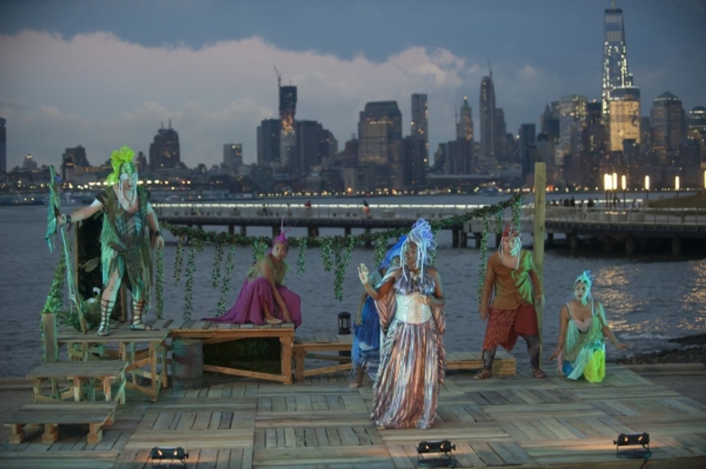Photo Flash: A Midsummer Night's Dream Opens on the Hoboken Waterfront  Image