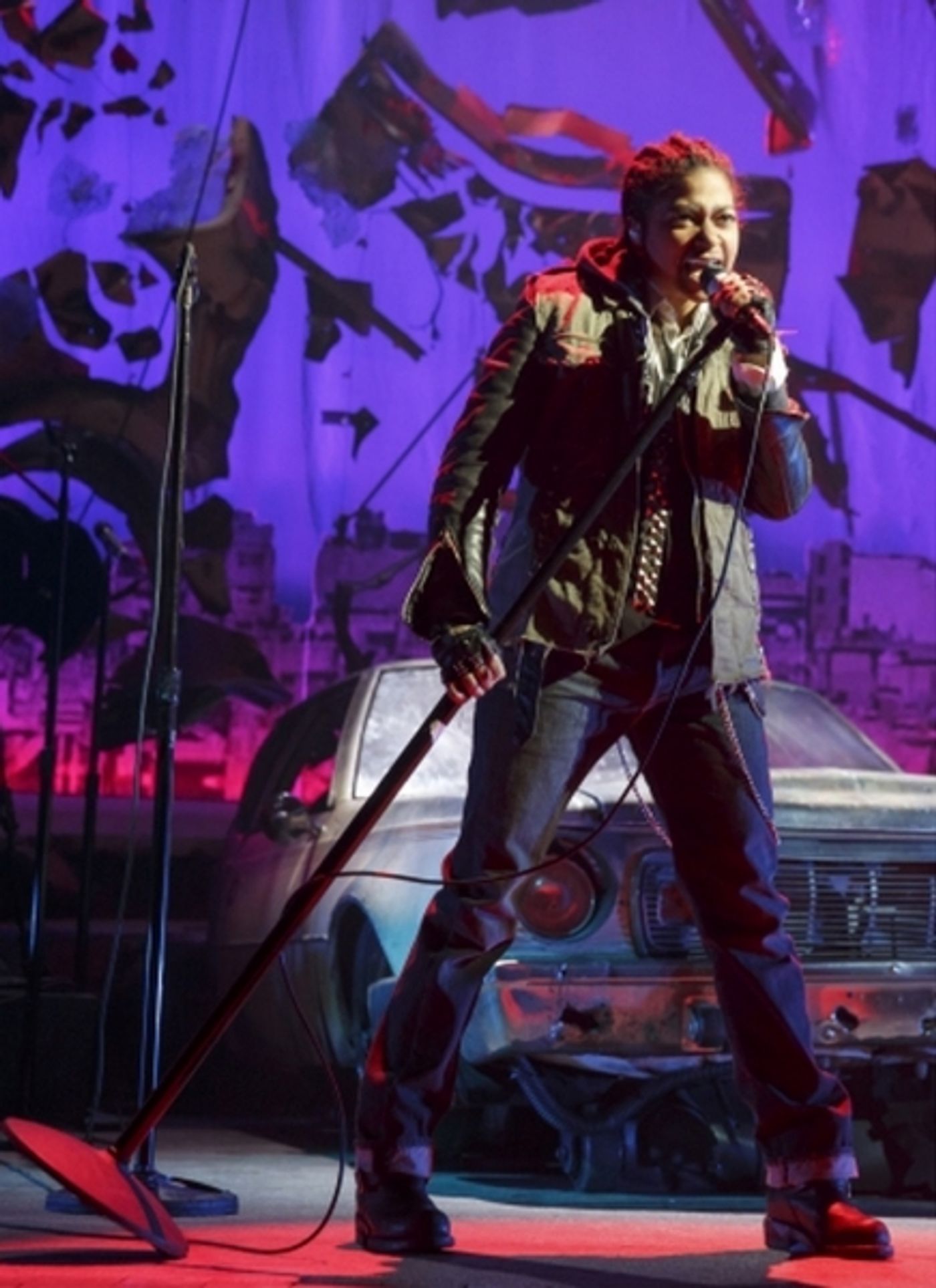 Photo Flash: Try and Tear Him Down! Taye Diggs Takes Over in HEDWIG AND THE ANGRY INCH on Broadway  Image