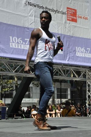 Nick Rashad Burroughs @ BroadwayWorld Nick Rashad Burroughs Photo