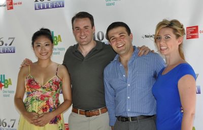 Ya Han Chang, Morgan McCann, Edward Tolve and Jennifer Piacenti Photo
