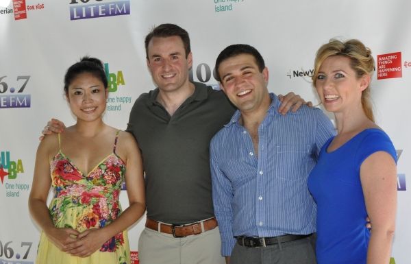 Ya Han Chang, Morgan McCann, Edward Tolve and Jennifer Piacenti Photo