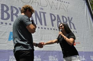 Jeremy Hays and Julia Udine @ BroadwayWorld Jeremy Hays and Julia Udine Photo