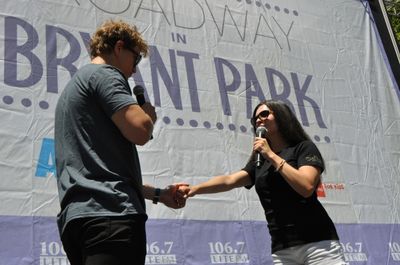 Jeremy Hays and Julia Udine Photo