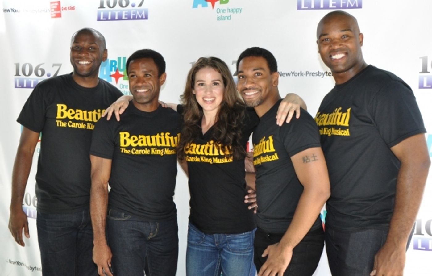 Photo Coverage: Casts of KINKY BOOTS, BEAUTIFUL, PHANTOM & More Perform in Bryant Park  Image