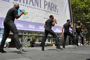 Douglas Lyons, E. Clayton Cornelius, Alan Wiggins and Melvin Tunstall Photo