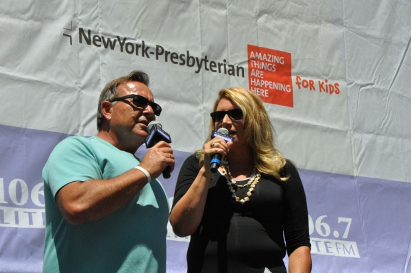 Photo Coverage: Casts of KINKY BOOTS, BEAUTIFUL, PHANTOM & More Perform in Bryant Park  Image