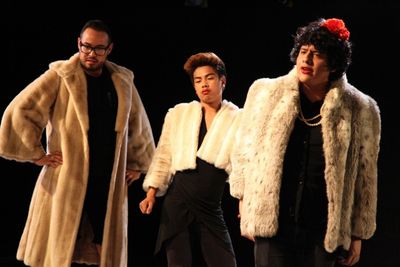 Donny Acosta, Jimbo Pestano and Isis Mendoza Photo