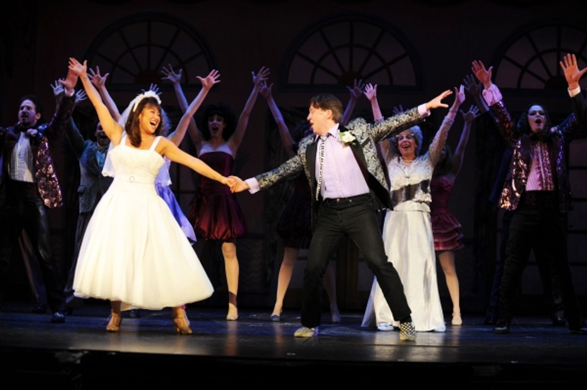 Jenna Ushkowitz, J. Michael Zygo at 