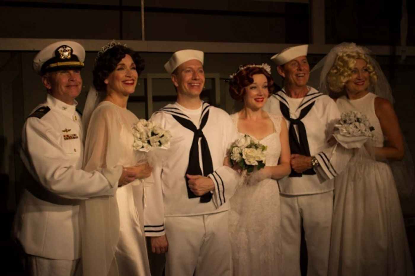 Photo Flash: First Look at Roy Alan, Jan Leigh Herndon and More in The Winter Park Playhouse's DAMES AT SEA  Image