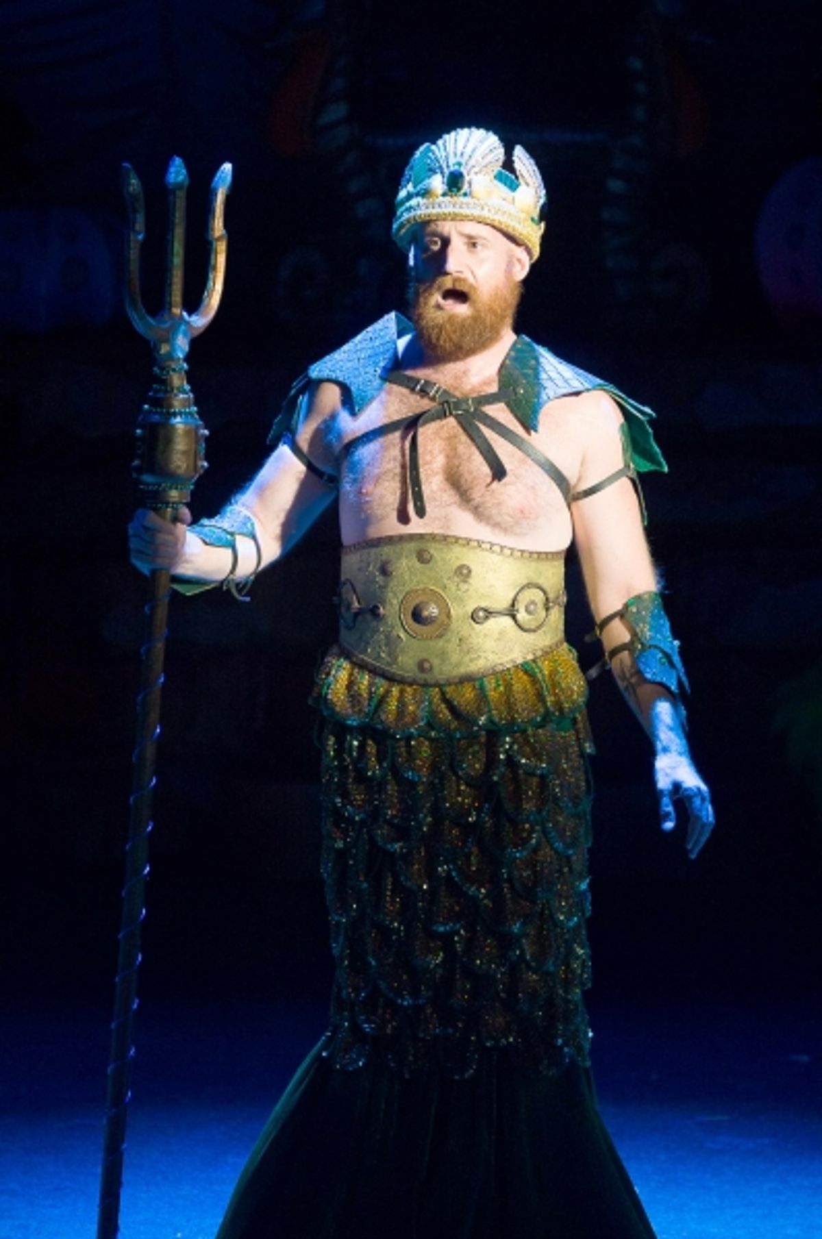 Joseph Torello as King Triton at 