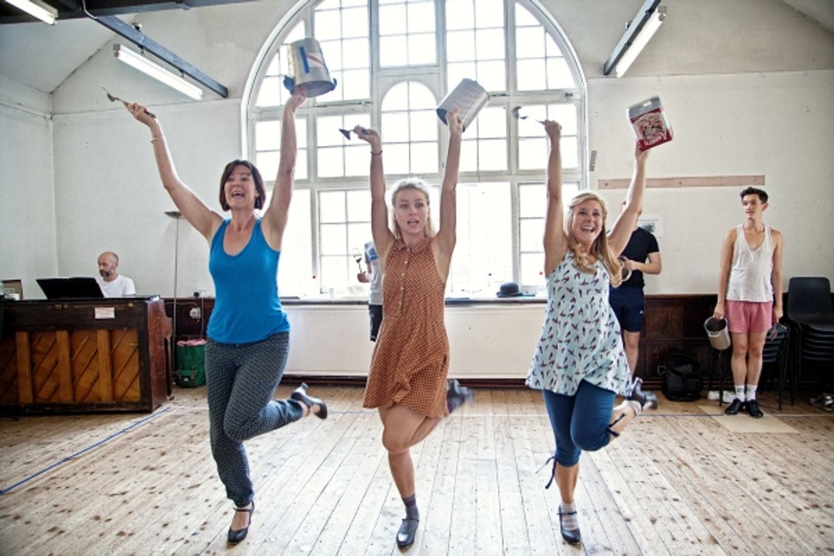 Anna Stolli, Joanna Sawyer and Ruth Betteridge at 