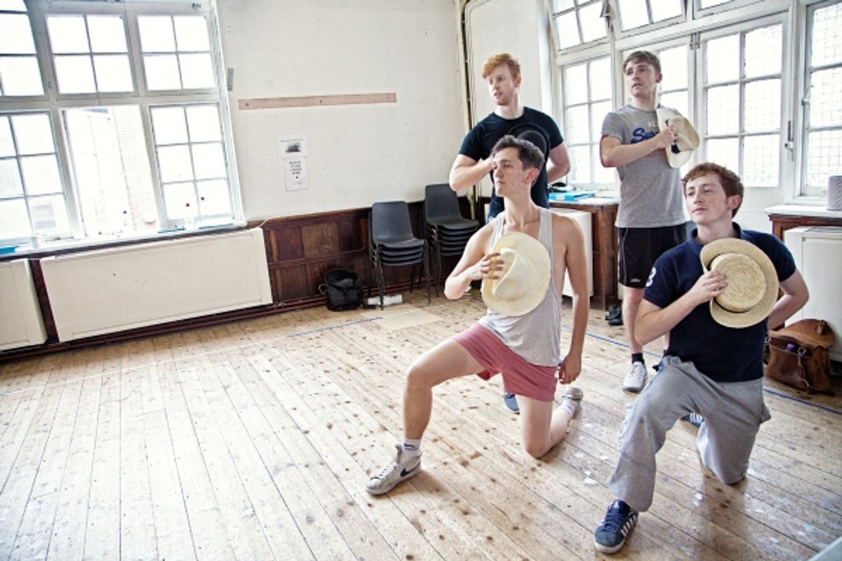 Rafe Watts, Jonny Purchase, Ryan Willis and George Knapper at 