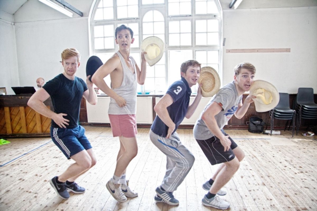 Rafe Watts, Ryan Willis, George Knapper and Jonny Purchase at 