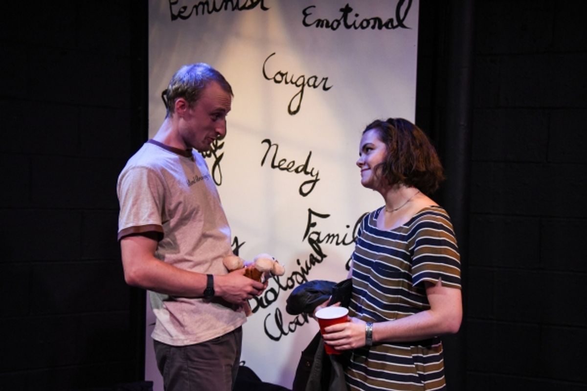 Logan Keeler (Phil) and Mary Ruth Baggott (Karen) at 