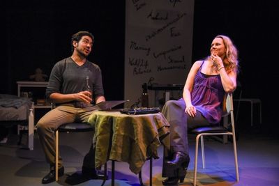 Daniel Michael Perez (Tony) and Erin Cronican (Theresa) Photo