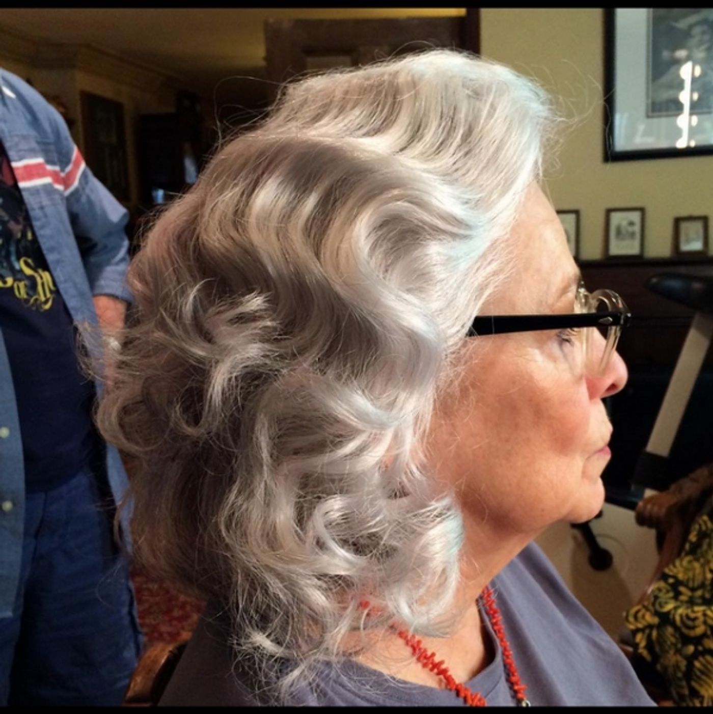 Photo Flash: Betty Buckley Dons 'Big Edie' Wig, Rehearses for GREY GARDENS at Bay Street  Image