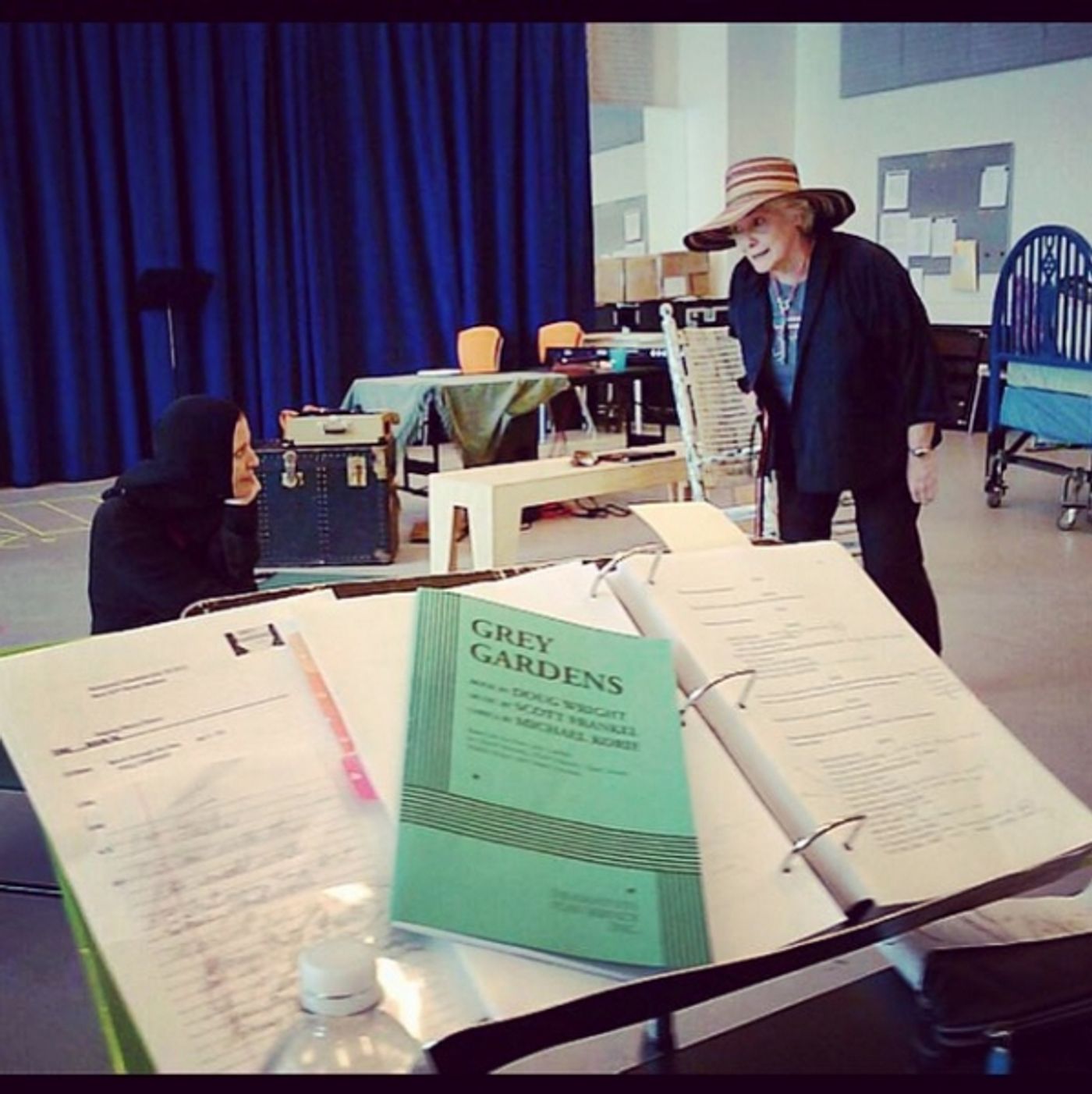 Photo Flash: Betty Buckley Dons 'Big Edie' Wig, Rehearses for GREY GARDENS at Bay Street  Image