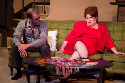 Scott Bellot as George, Emma Messenger as Martha Photo