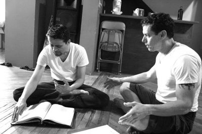 Javier E. Gomez and Eric-Dominique Perez Photo