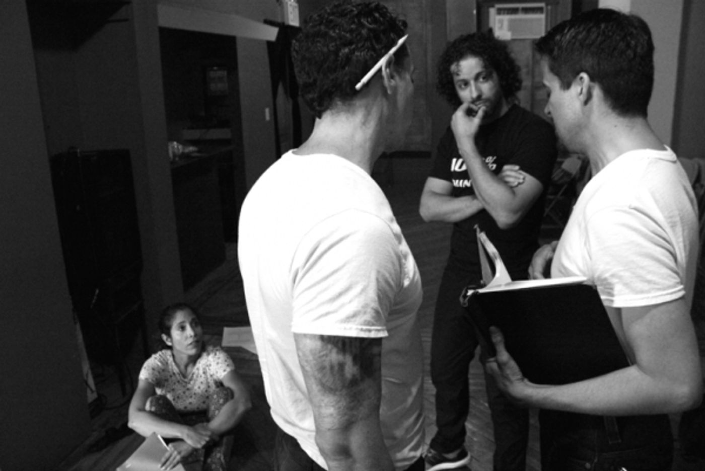 Photo Flash: In Rehearsal with Luis Salgado and More for Puerto Rico-Bound SPEED-THE-PLOW  Image