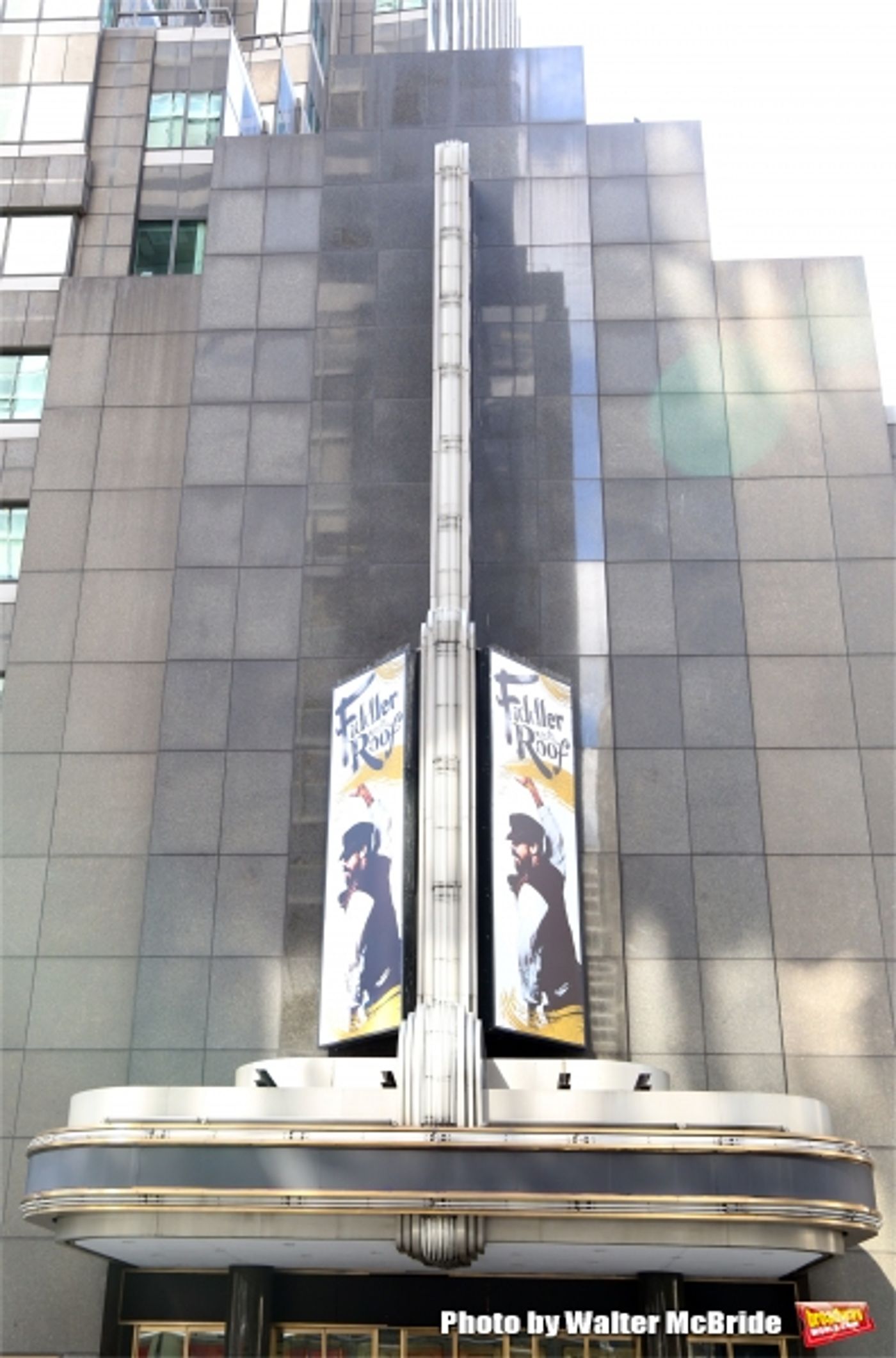 Photo Coverage: UP ON THE MARQUEE: FIDDLER ON THE ROOF, Starring Danny Burstein  Image