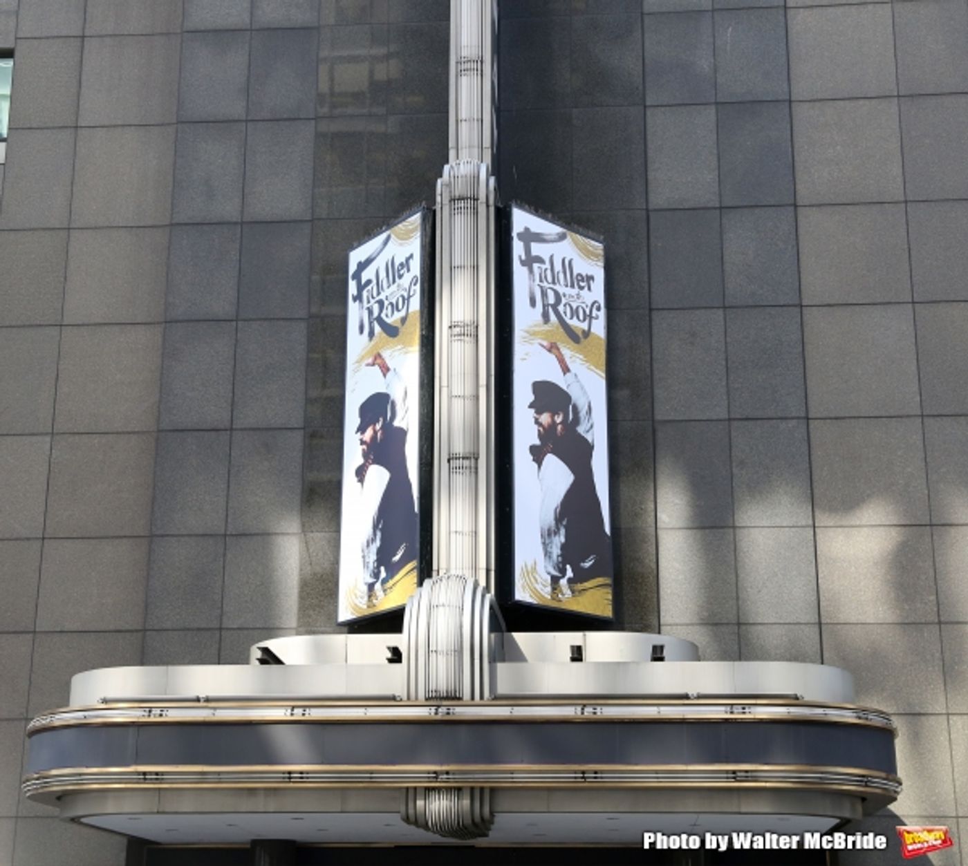 Photo Coverage: UP ON THE MARQUEE: FIDDLER ON THE ROOF, Starring Danny Burstein  Image