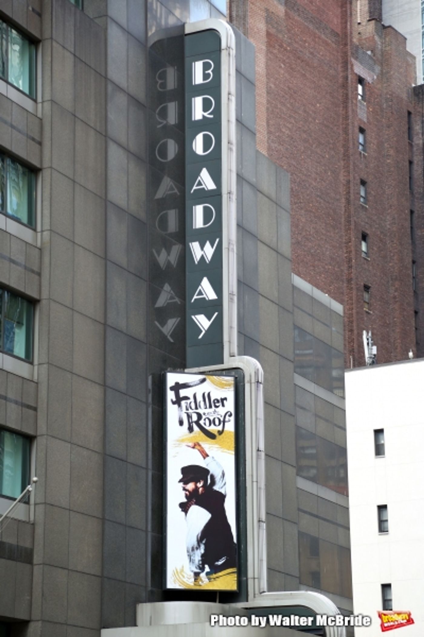 Photo Coverage: UP ON THE MARQUEE: FIDDLER ON THE ROOF, Starring Danny Burstein  Image