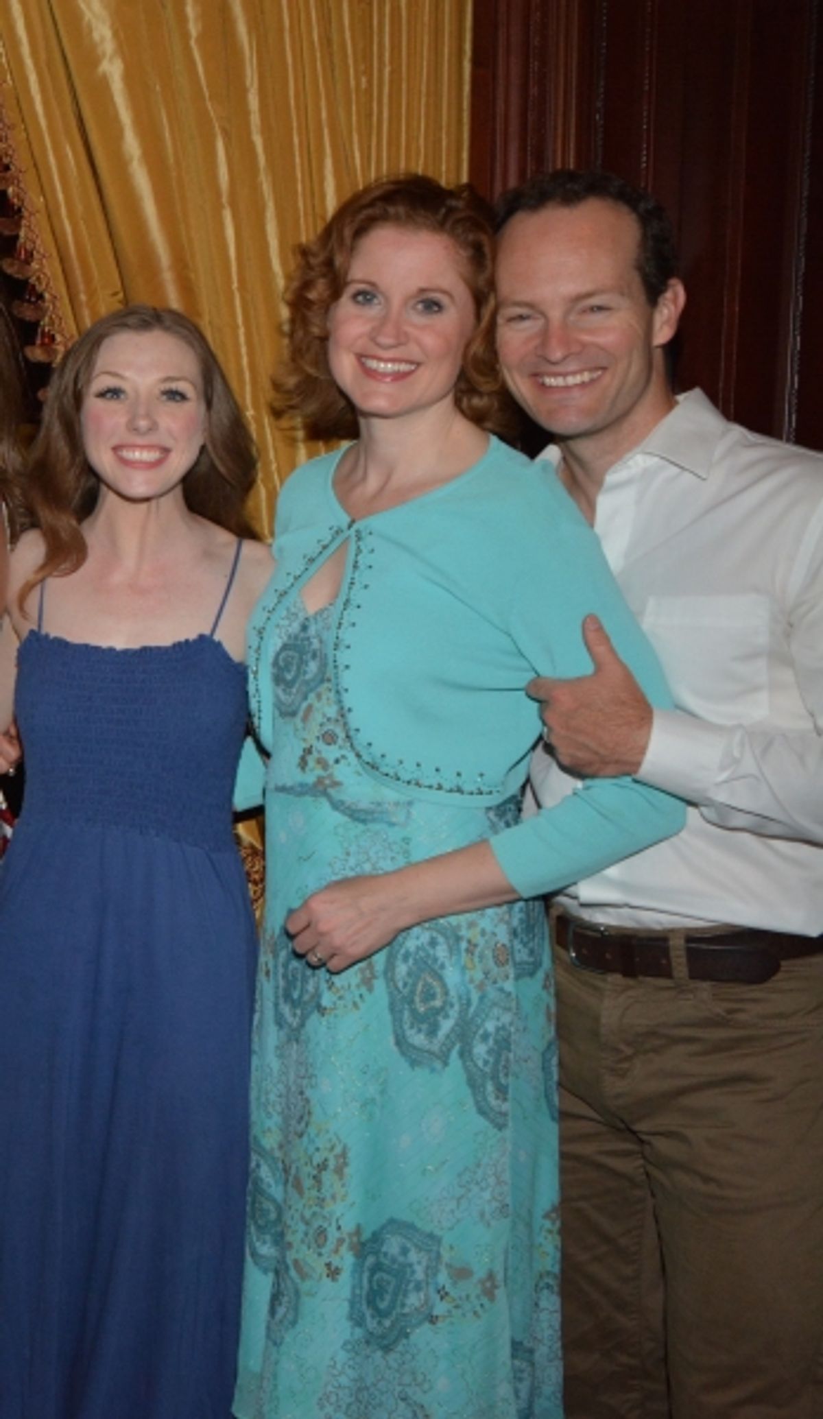 Lilly Tobin, Christiane Noll and Jamie LaVerdiere at 