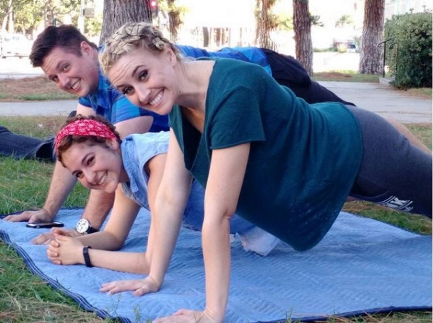 Photo Flash: Saturday Intermission Pics, 7/25 Part 2- AMAZING GRACE and ON THE TOWN Celebrate National Dance Day, and More! Photo Flash: Saturday Intermission Pics, 7/25 Part 2- AMAZING GRACE and ON THE TOWN Celebrate National Dance Day, and More! Image