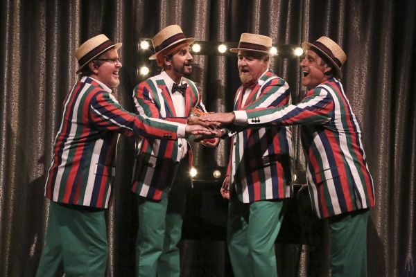 Steve Gunderson, Asante Gunewardena, Dennis Holland and John Racca Photo