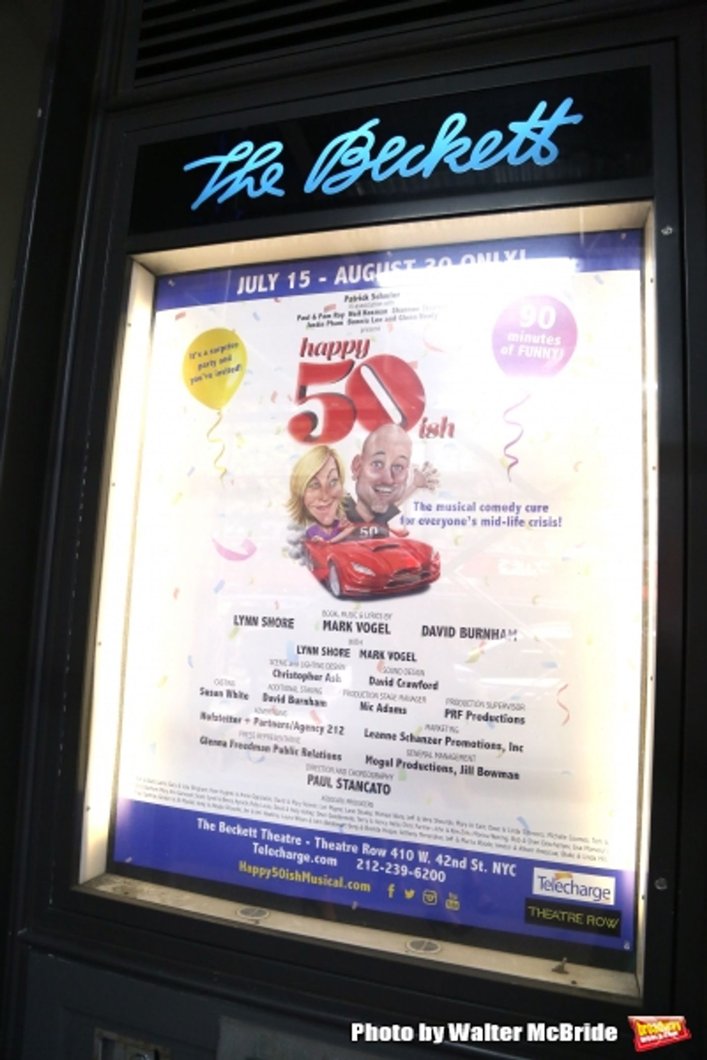 Photo Coverage: Go Inside Opening Night of HAPPY 50ISH! at the Beckett Theatre  Image