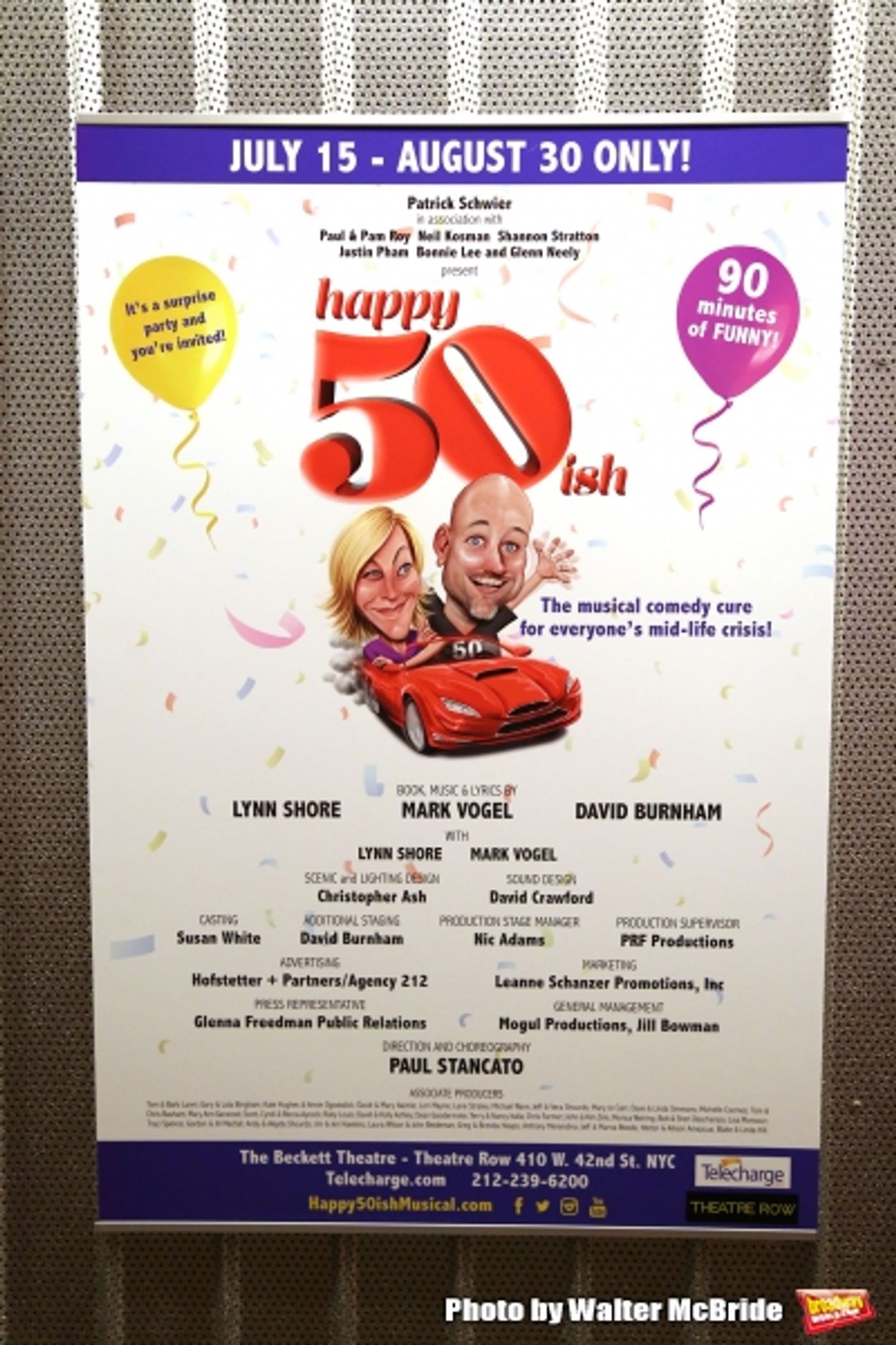 Photo Coverage: Go Inside Opening Night of HAPPY 50ISH! at the Beckett Theatre  Image
