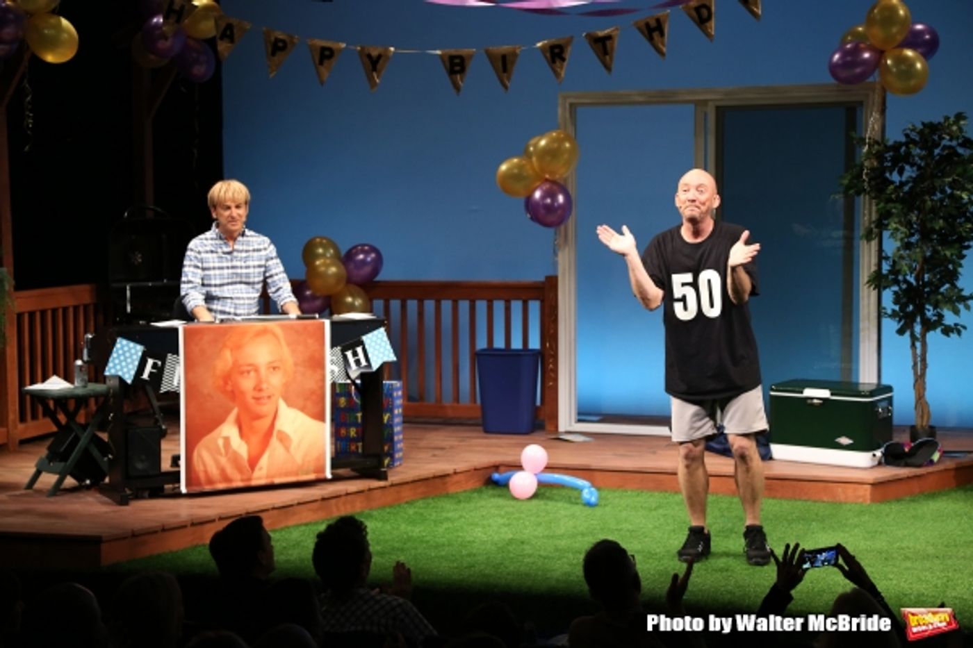 Photo Coverage: Go Inside Opening Night of HAPPY 50ISH! at the Beckett Theatre  Image