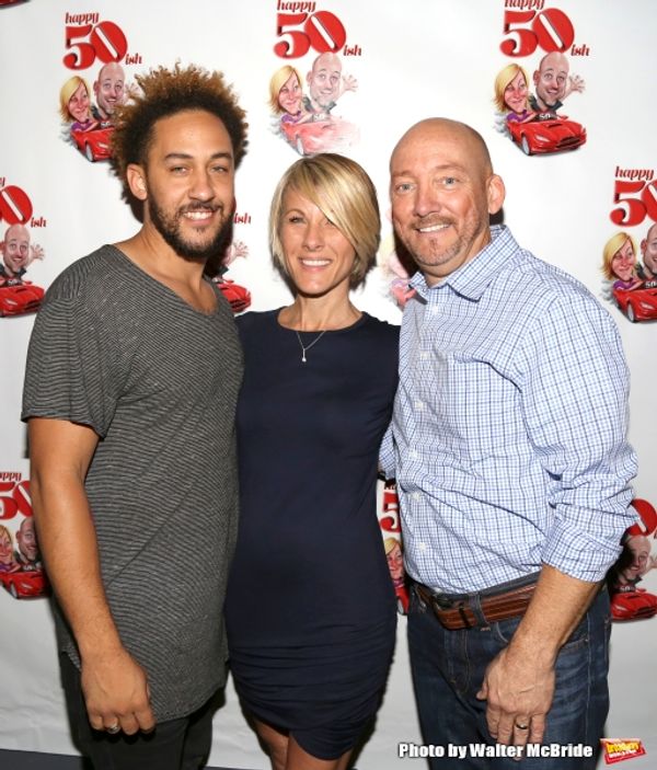 Lynn Shore with son Solomon and wife Teresa Shourds Photo