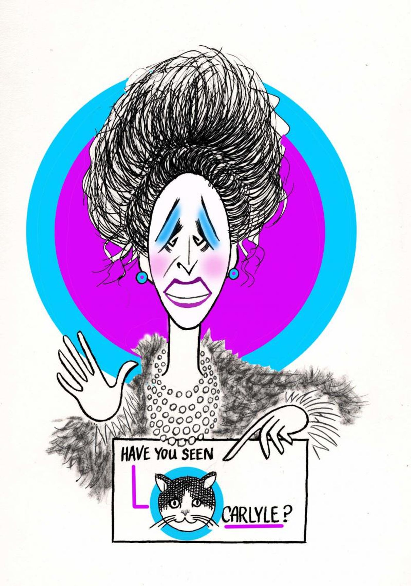 BWW Exclusive: Ken Fallin Draws the Stage- MRS. SMITH'S BROADWAY CAT-TACULAR!  Image