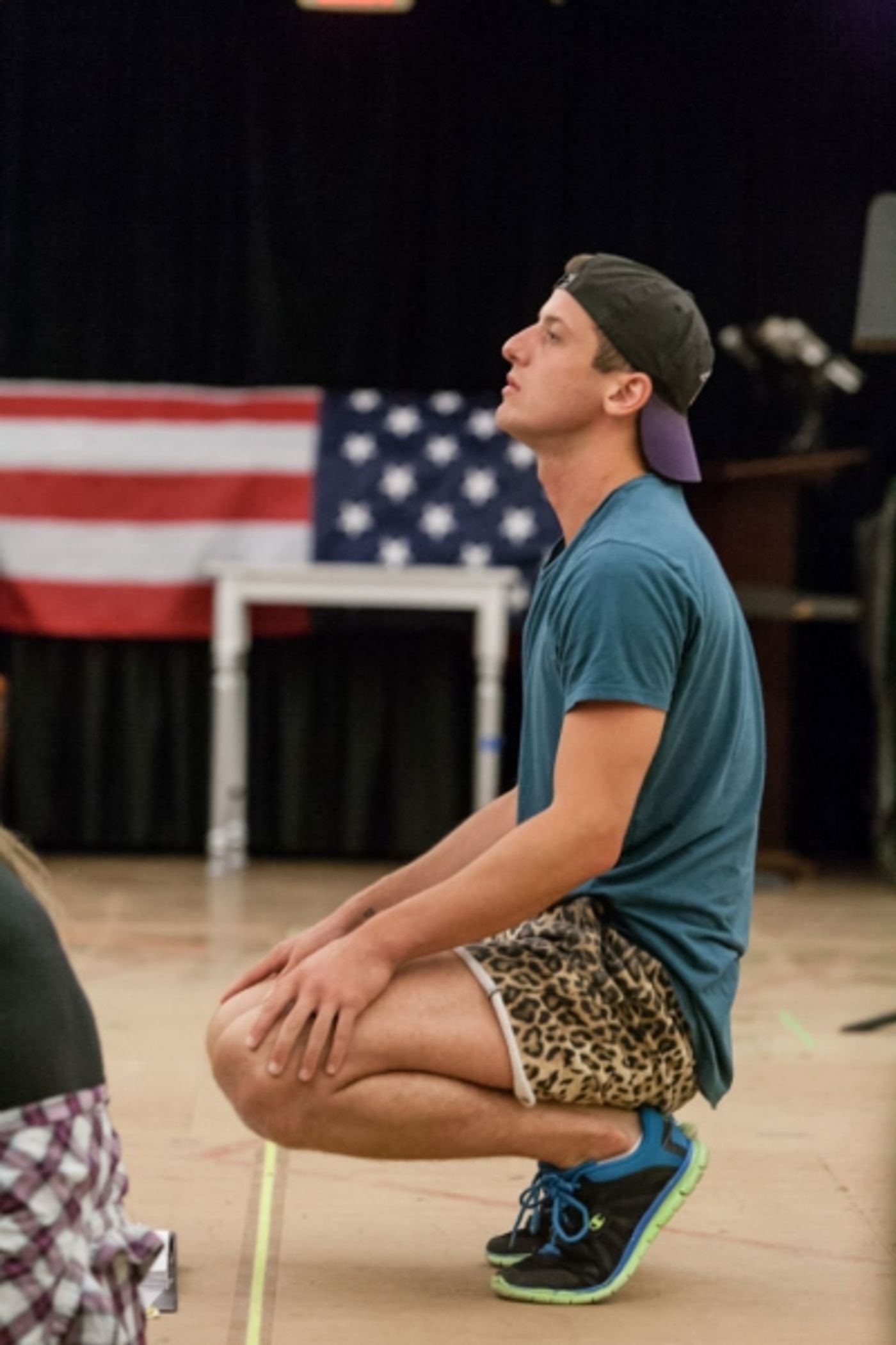 Photo Flash: First Look at Mark Evans, Lawrence Redmond and More in Rehearsals for Signature Theatre's THE FIX  Image