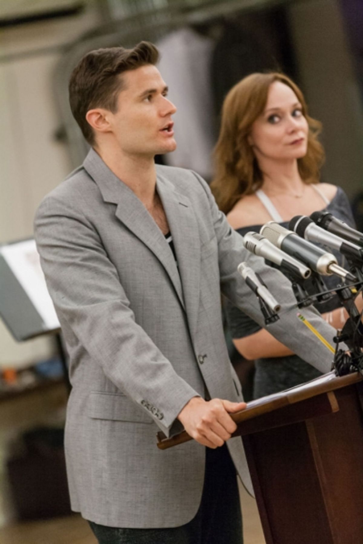 Mark Evans and Christine Sherrill at 