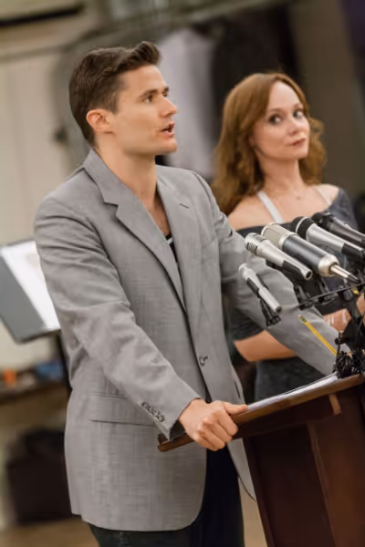 Mark Evans and Christine Sherrill Photo