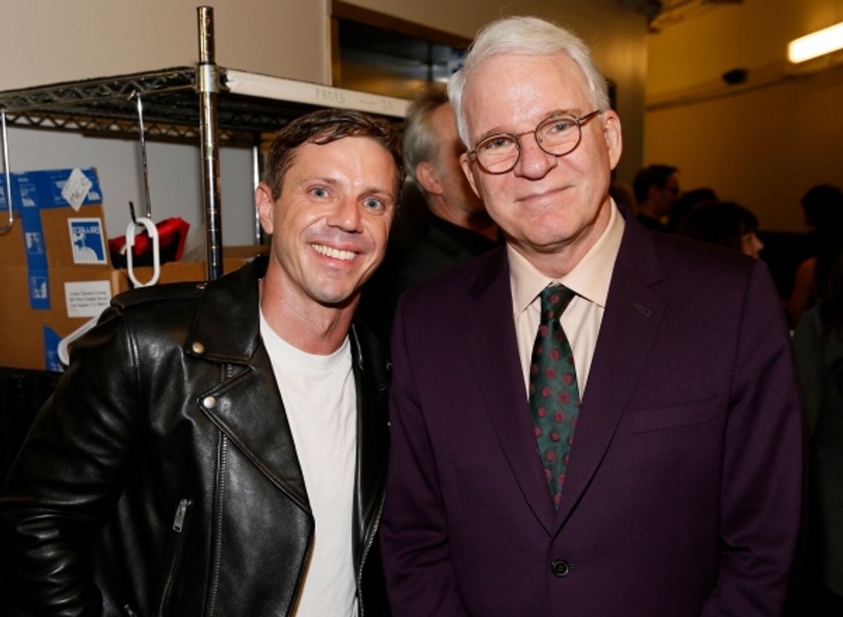 Jake Shears, Steve Martin at 