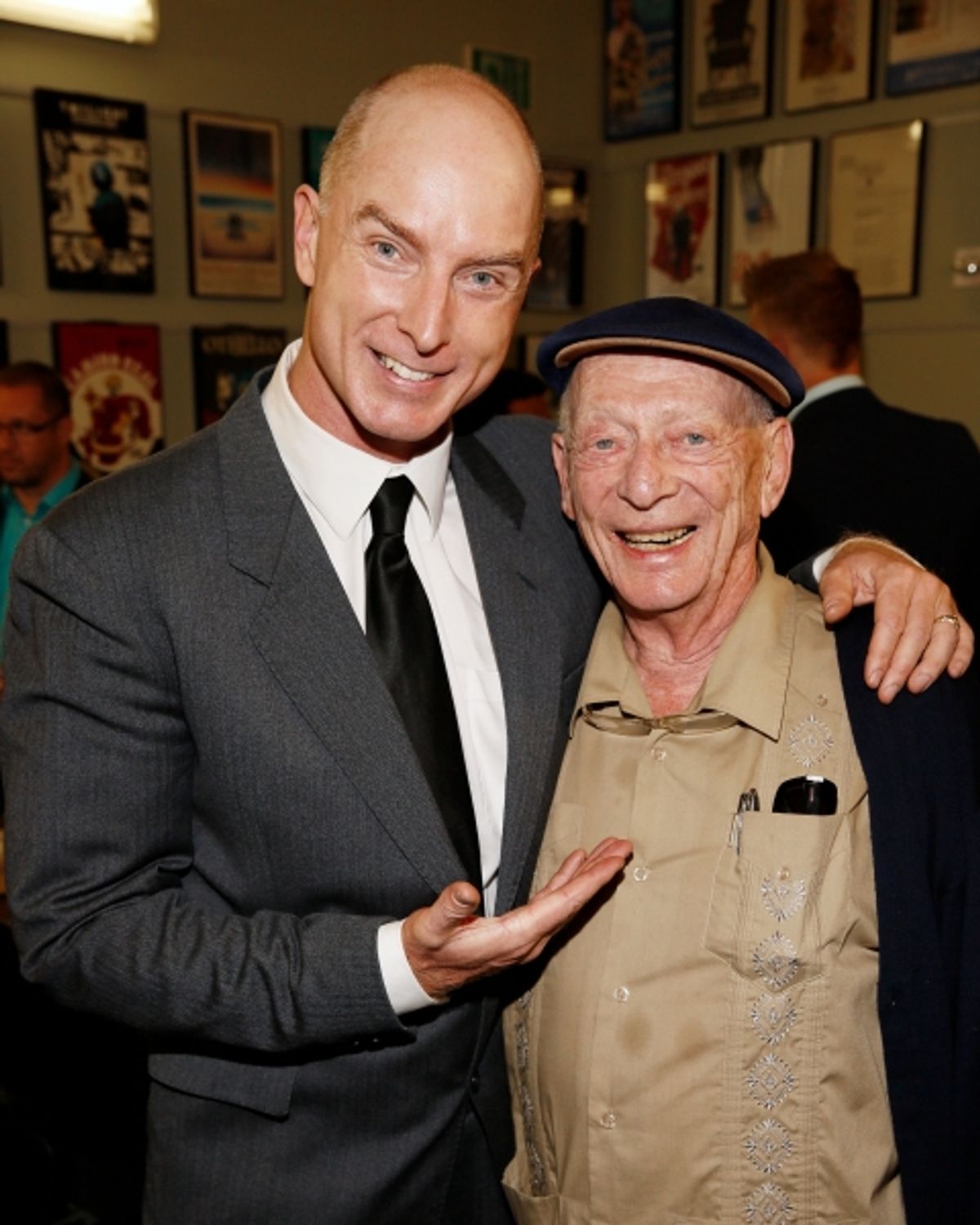 Hugo Armstrong, Alan Mandell at 