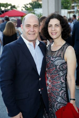 Matthew Weiner, Linda Brettler Photo