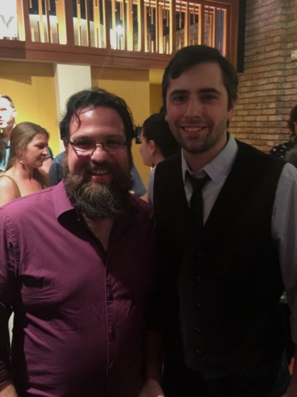 Brian Loevner and Matt Fletcher at 