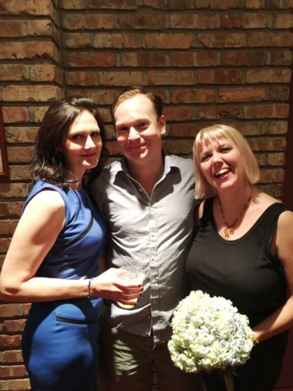 Stacy Stoltz (Emma), Nate Whelden (Con) and Katy Carolina Collins (Mash) at 