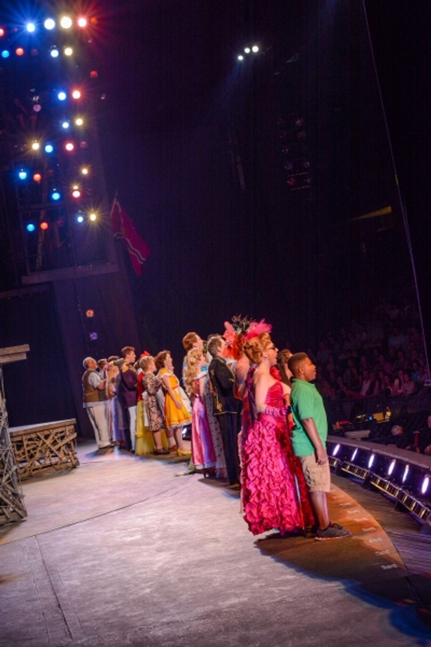 Exclusive Photo Flash: Go Backstage at INTO THE WOODS at the Muny with Headley, McClure, Samonsky & More!  Image