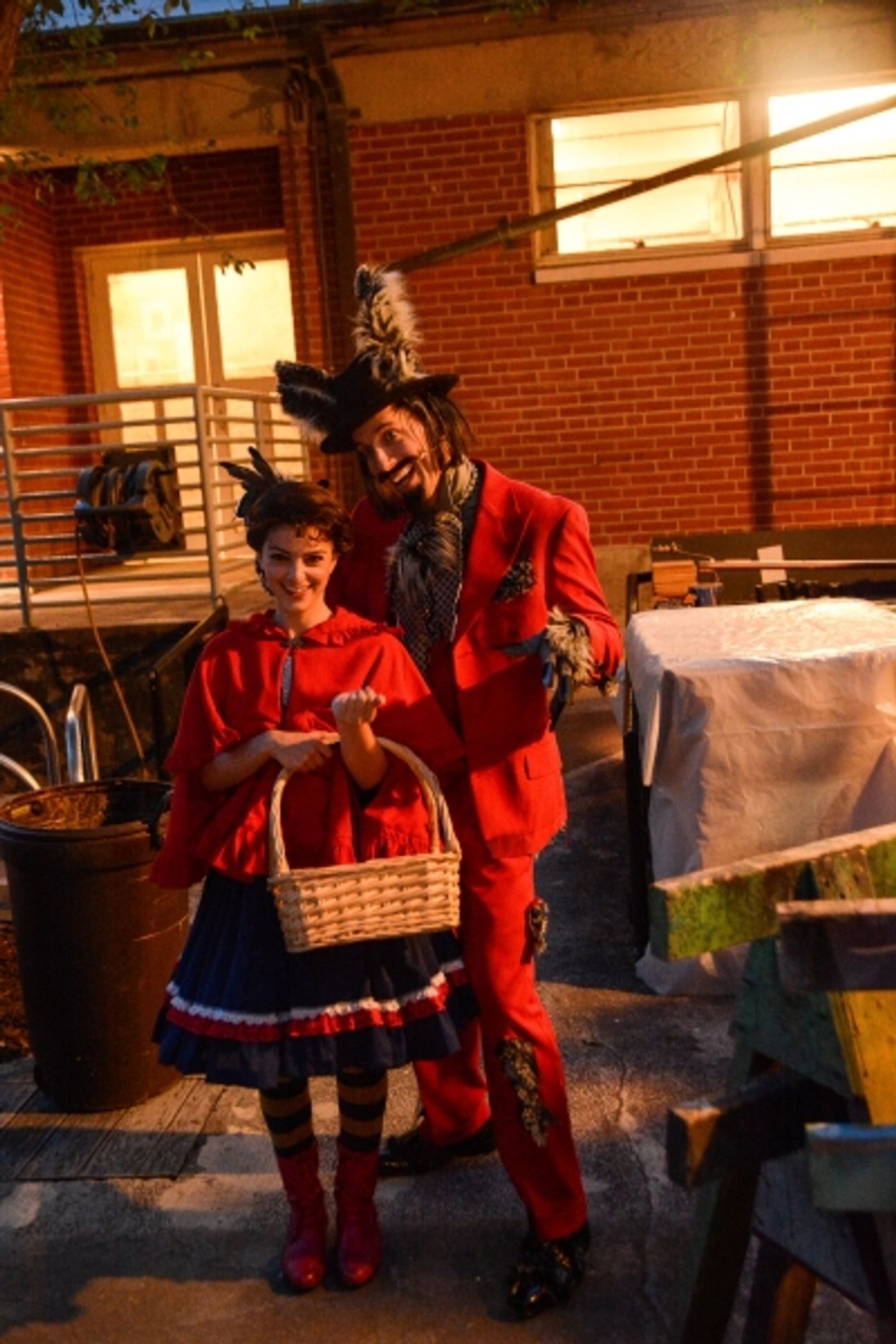 Exclusive Photo Flash: Go Backstage at INTO THE WOODS at the Muny with Headley, McClure, Samonsky & More!  Image