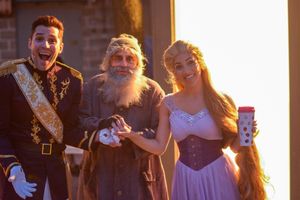 Ryan Silverman, Michael McCormick, Samantha Massell Photo