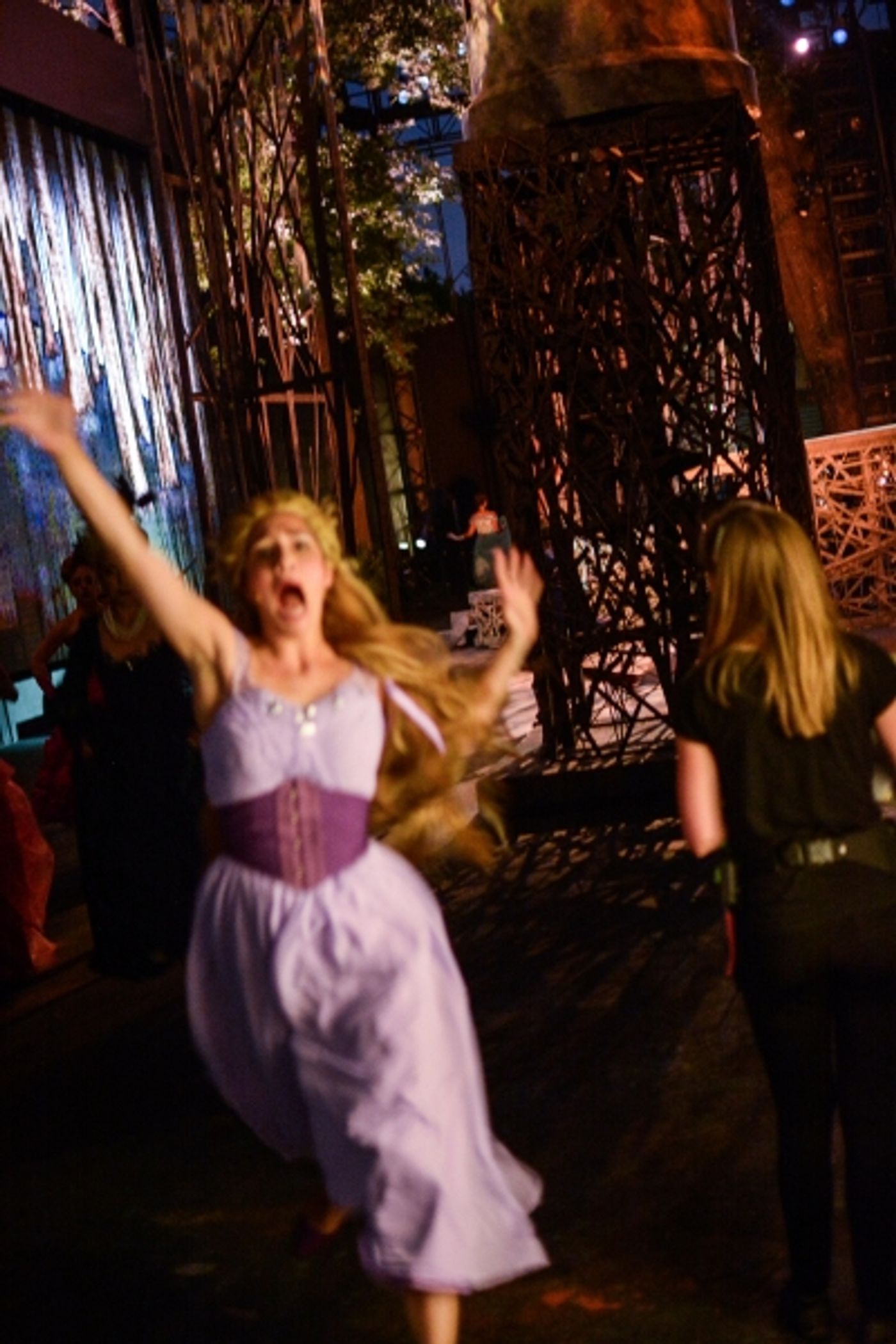 Exclusive Photo Flash: Go Backstage at INTO THE WOODS at the Muny with Headley, McClure, Samonsky & More!  Image