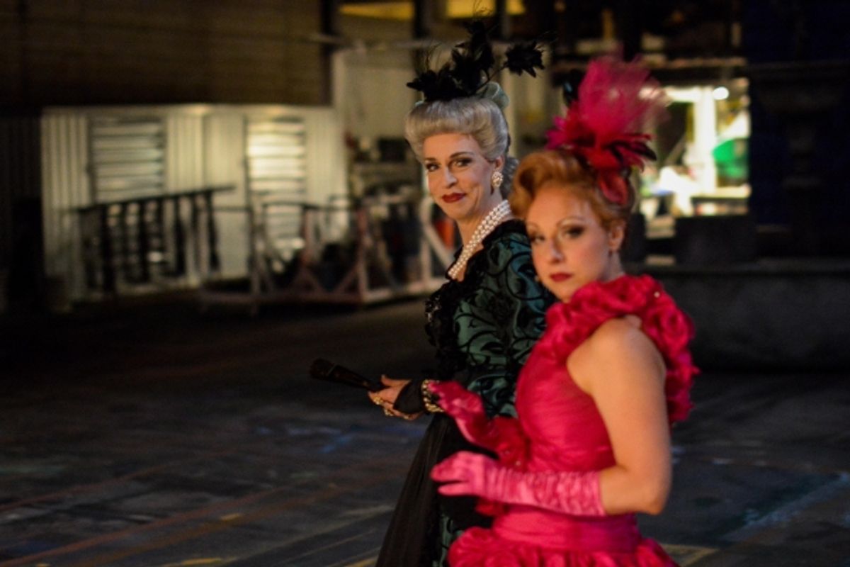 Ellen Harvey and April Strelinger at 