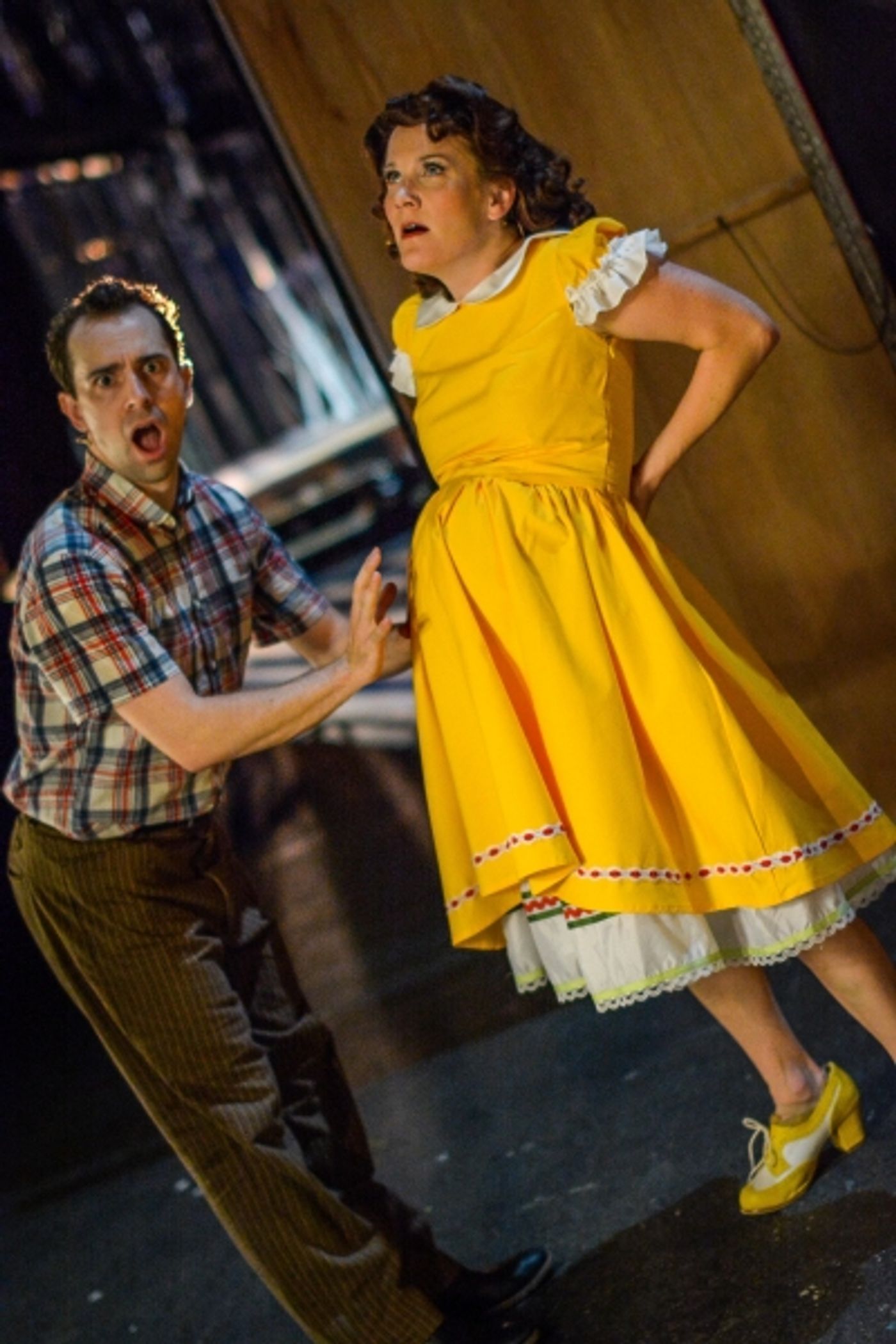 Exclusive Photo Flash: Go Backstage at INTO THE WOODS at the Muny with Headley, McClure, Samonsky & More!  Image