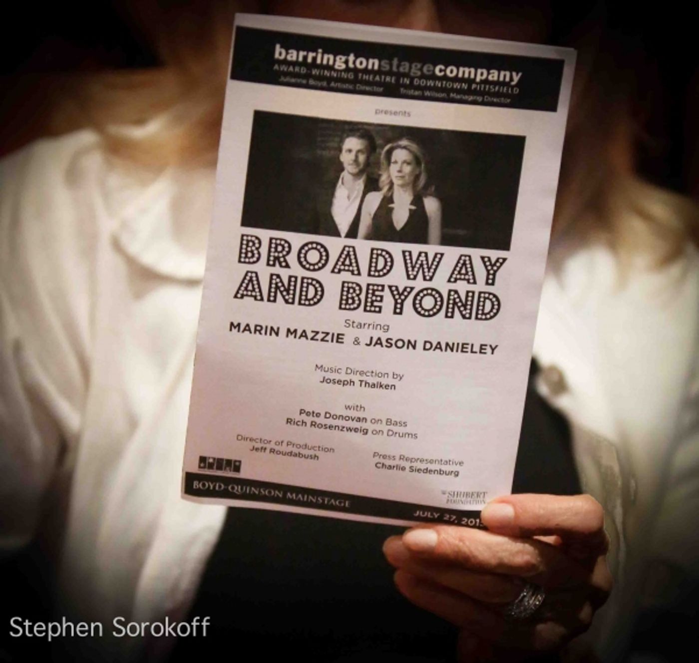 Photo Coverage: Marin Mazzie & Jason Danieley Perform BROADWAY AND BEYOND at Barrington Stage Company  Image